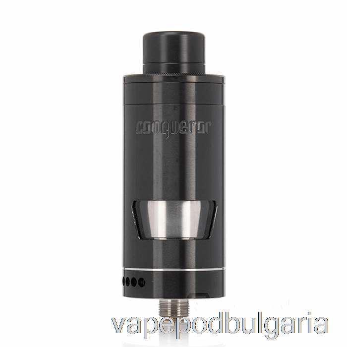 Vape Bulgaria Conqueror Rta от Wotofo - двоен пост без черен